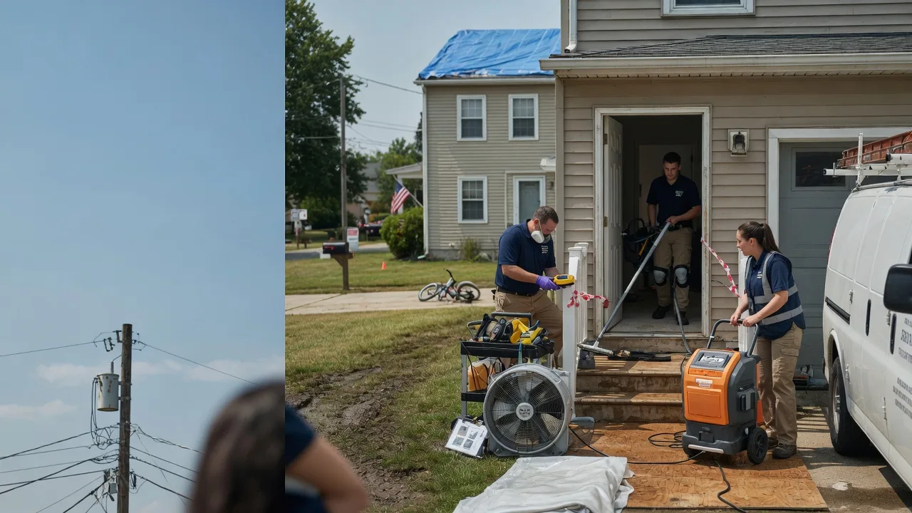 Water Damage Repair in Clarksburg, WV near me